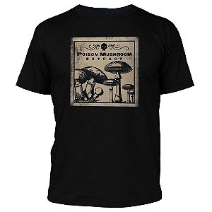 Camiseta - Rotulo Antigo Poison Mushroom.