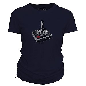 Camiseta Feminina Atari - Joystick