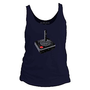 Camiseta regata feminina Atari - Joystick