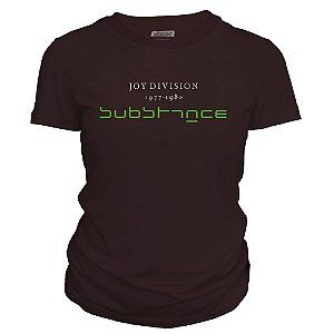 Camiseta feminina - Joy Division - Substance.