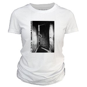 Camiseta feminina - Joy Division - Unknown Pleasures - B