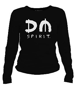 Camiseta manga longa feminina - Depeche Mode - Spirit Tour.