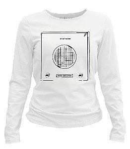 Camiseta manga longa feminina - Kraftwerk - Radio Aktivität.