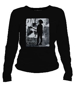 Camiseta manga longa feminina - The Cure.