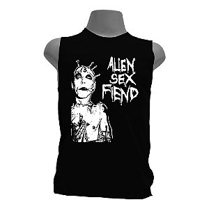 Camiseta regata masculina - Alien Sex Fiend.
