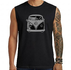 Camiseta regata masculina - Kombi.