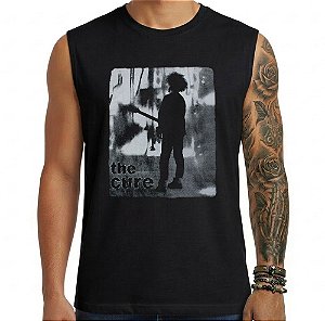 Camiseta regata masculina - The Cure.