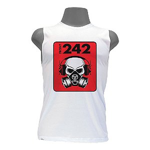 Camiseta regata masculina - Front 242.