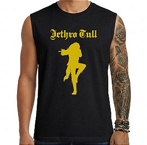 Camiseta regata masculina - Jethro Tull