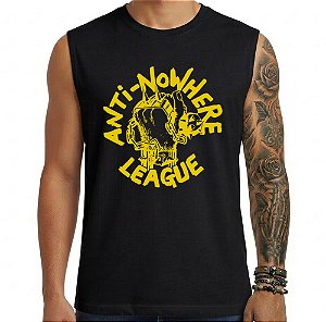 Camiseta regata masculina - Anti - Nowhere League.