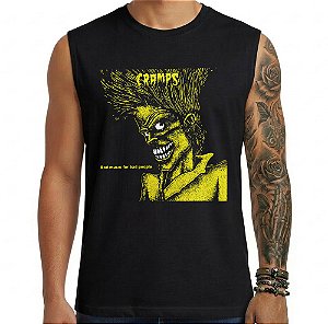 Camiseta regata masculina - The Cramps.