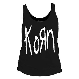 Camiseta regata feminina - Korn