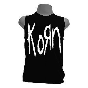 Camiseta regata masculina - Korn