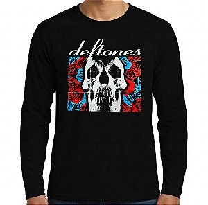 Camiseta manga longa - Deftones