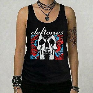 Camiseta regata feminina - Deftones