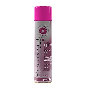 Brilho Capilar Serum Gloss - Sprayset 400ml