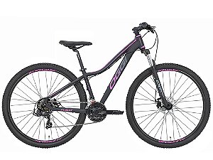 Bicicleta MTB Oggi Float Sport Preto/Pink/Tiffany