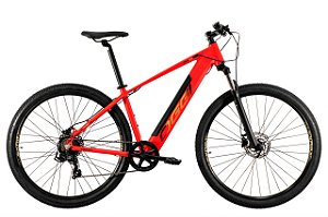 Bicicleta Elétrica Oggi Big Wheel 8.0 Vermelha/Preta 2022