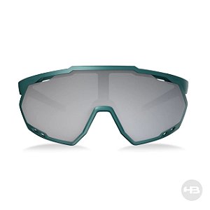 Óculos De Sol HB Spin Gradient Dark Green/ Silver/ Cristal