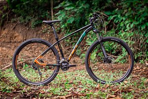 Bicicleta Big Wheel 7.1 Preto/Laranja/Verde 2022