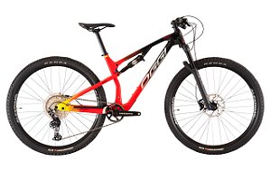 Bicicleta Oggi Big Wheel Cattura Sport 2023 Pto/Verm/Amarelo
