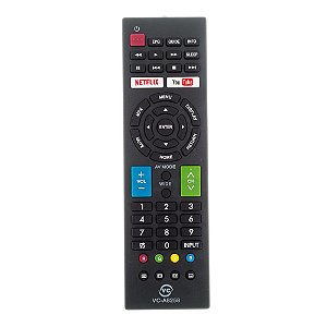 Controle Remoto Para Smart TV LED Sharp Aquos VCA8258 FBG9132