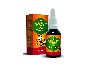 Extrato De Própolis 30ml Evomel - 70% Própolis