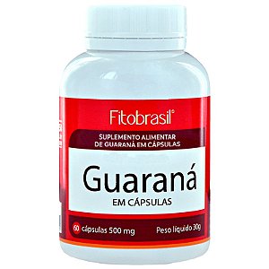 Guaraná - 60 cáps
