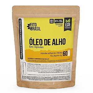 Óleo de Alho - 60 cáps Refil