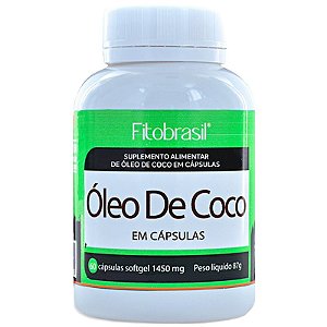 Óleo de Coco - 60 cáps
