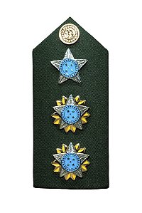 Platina Tenente Coronel Exército Brasileiro