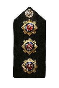 Platina Coronel Polícia Militar