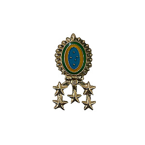 Distintivo Metálico de Gola - Marechal do Exército