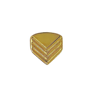 Distintivo Metálico de Gola - 3º Sargento