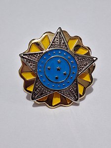 Estrela de Oficial Superior pé de abrir EB (unidade)- estrela com gemada