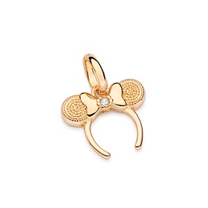 Pingente Tiara Minnie Com Zircônia Rommanel