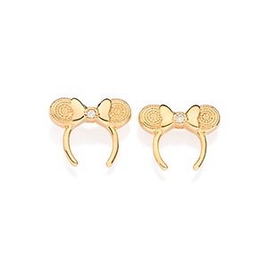 Brinco Tiara Minnie Com Zircônias  Rommanel