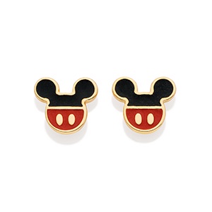 BRINCO BERMUDA DO MICKEY COM APLICACAO DE RESINA.M