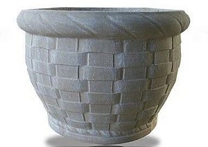 Vaso Cesto Trançado Médio - 35 cm