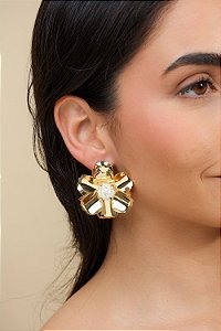Brinco Flor de Pérola