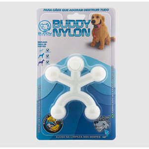 Brinquedo Mordedor Boneco Buddy Nylon Resistente para Cães - Buddy Toys