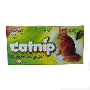 Erva dos Gatos Desidratada Catnip Relaxante 10g - Petlon