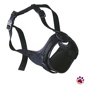 Focinheira Safe Acolchoada de Nylon para Cães - Boxer - Ferplast