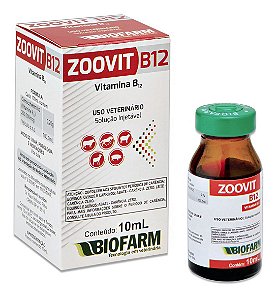 Suplemento Zoovit B12 10ml Biofarm Para Animais Cães Gatos Vitamina B12