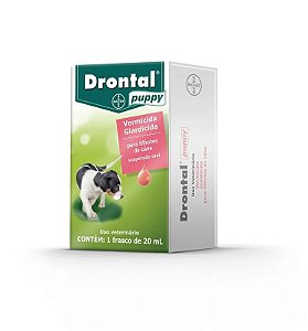 Vermífugo Drontal Puppy 20mL Para Cães Filhotes Elanco