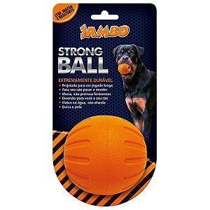 Brinquedo Mordedor Bola Strong Ball para Cães - Grande - Jambo Pet