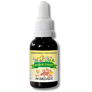 Floral em Gotas Ansiedade para Cães e Gatos - 30ml - Animal Flower
