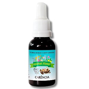 Floral em Gotas Carência para Cães e Gatos - 30ml - Animal Flower