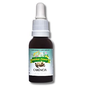 Floral em Gotas Carência para Cães e Gatos - 100ml - Animal Flower