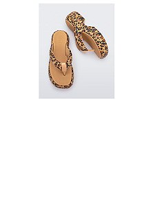 Sandalia Melissa Free Fuzzy Printed Platform